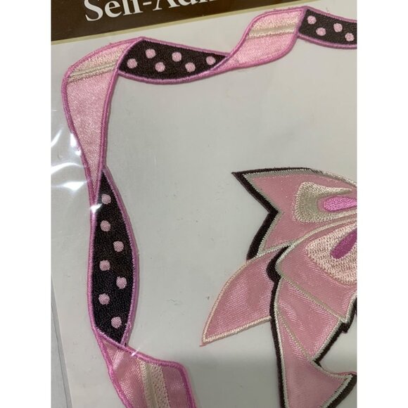 Conso Self-Adhesive Designer Motif Bows Fabric Satin New - Picture 4 of 7